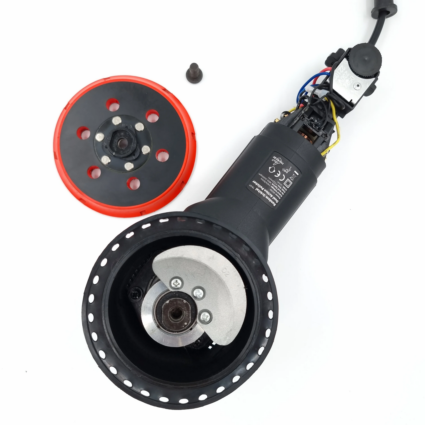 Rockcar Polisher Machine -  12mm throw Dual Action - 5" Backing Plate (for 5.5" pads)