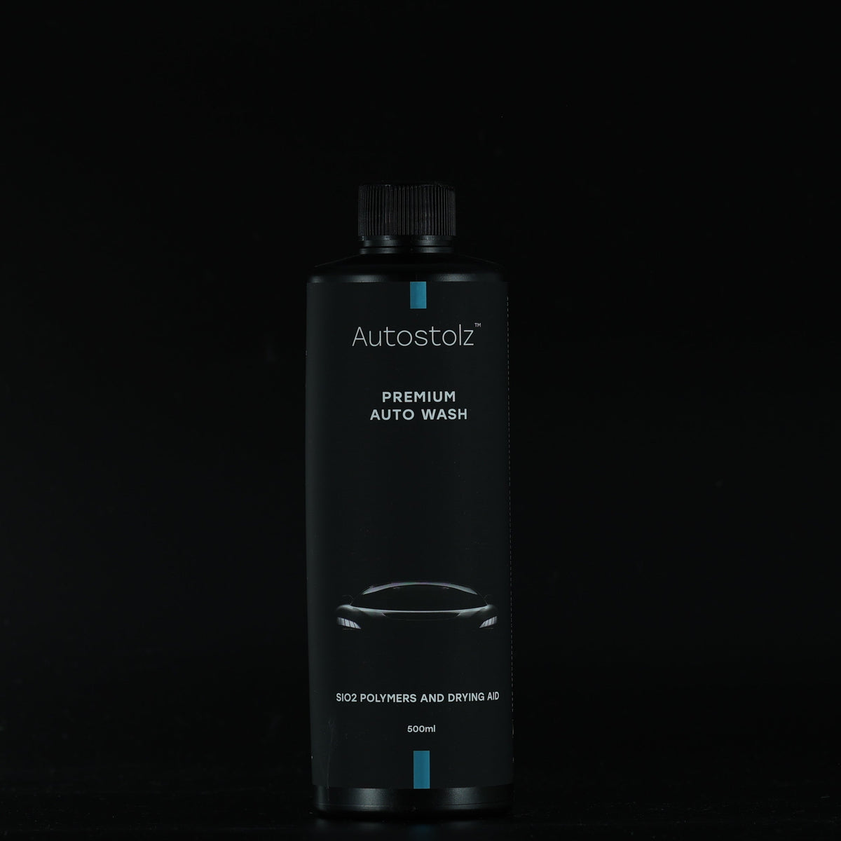 Autostolz Premium Auto Wash SIO2 Polymers and Drying Aid Black Bottle