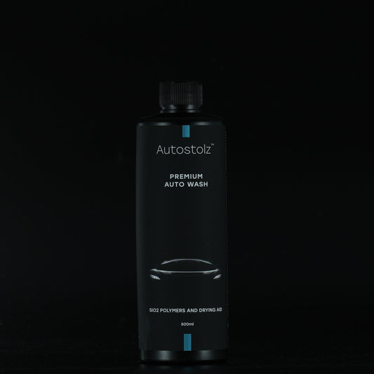 Autostolz Premium Auto Wash SIO2 Polymers and Drying Aid Black Bottle